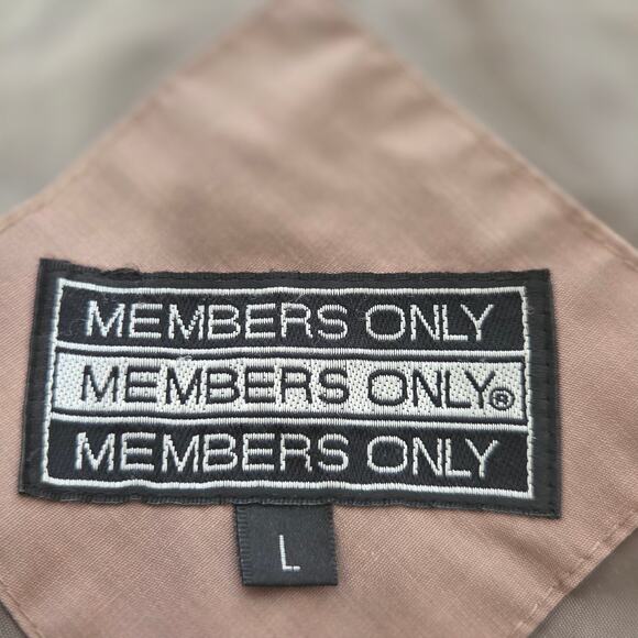 Vintage Members Only Iconic Racer Jacket Men's Large 80s - Picture 3 of 12